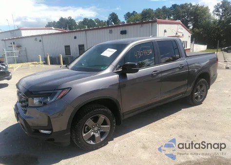 2025 Honda Ridgeline Trailsport from USA, damaged, VIN 5FPYK3F62SB002936